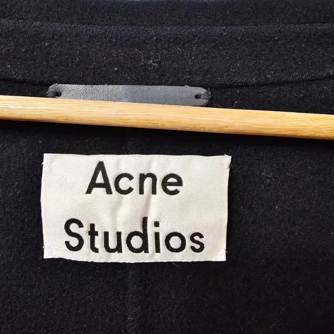 아크네 스튜디오 블랙 오버핏 캐시미어 코트 ~~55반 상품이미지5