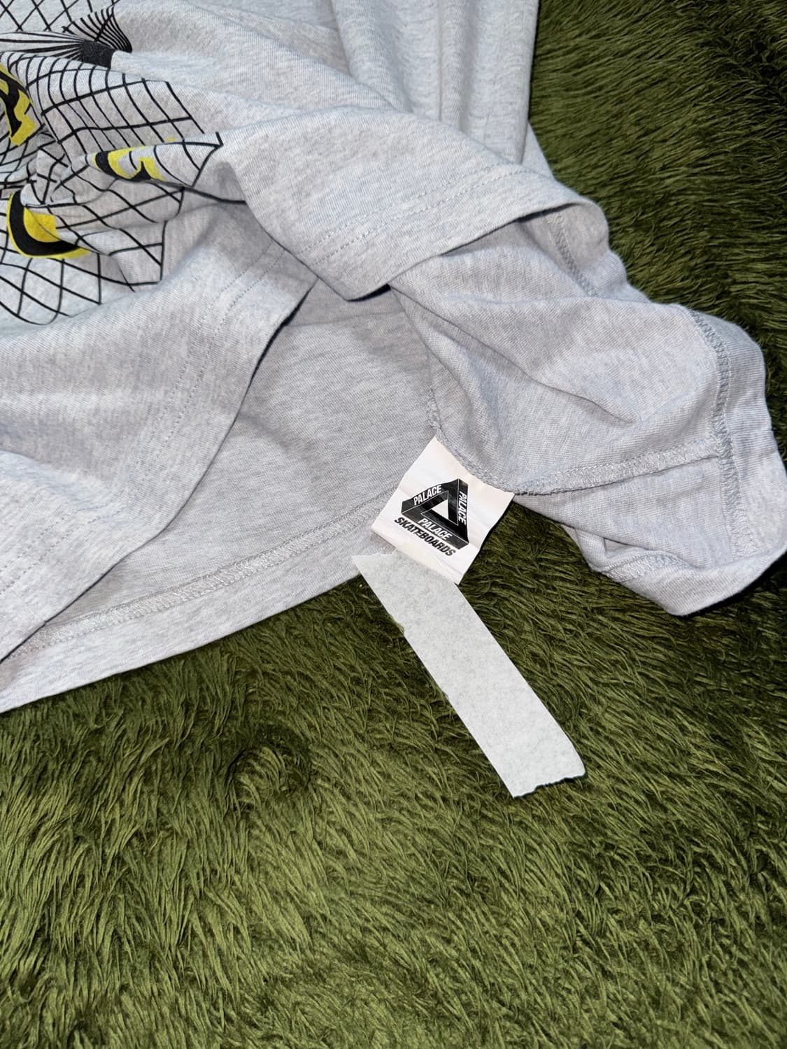 [M] Palace 팔라스 19ss Griddle 그래픽 롱슬리브 그레이 상품이미지6