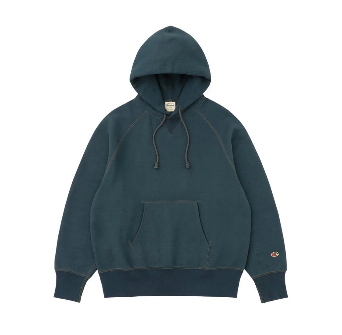 카키스 챔피온 클럽 후드 티셔츠 상품이미지1