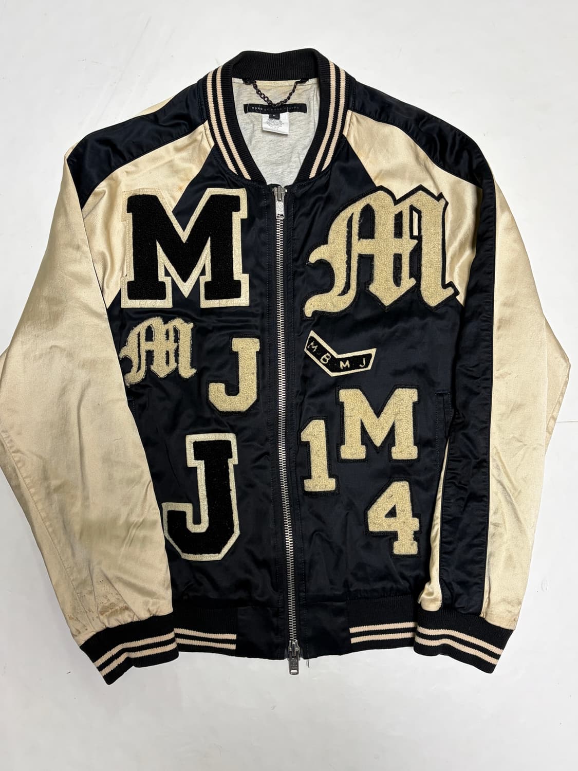 마크제이콥스 셔닐 로고 스터디움 자켓[M] 상품이미지1