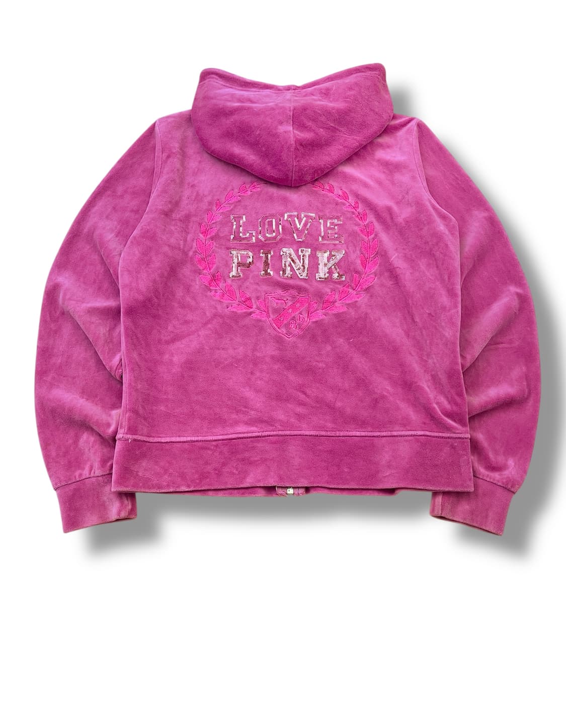PINK 00s 벨벳 후드 트랙탑 상품이미지7