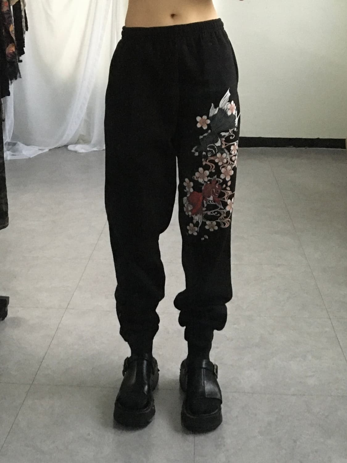 Oriental printing sweat pants 상품이미지1