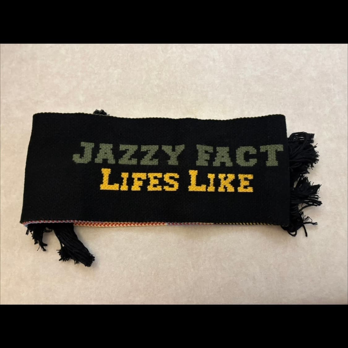 재지팩트 10주년 기념 lifes like 머플러 상품이미지1