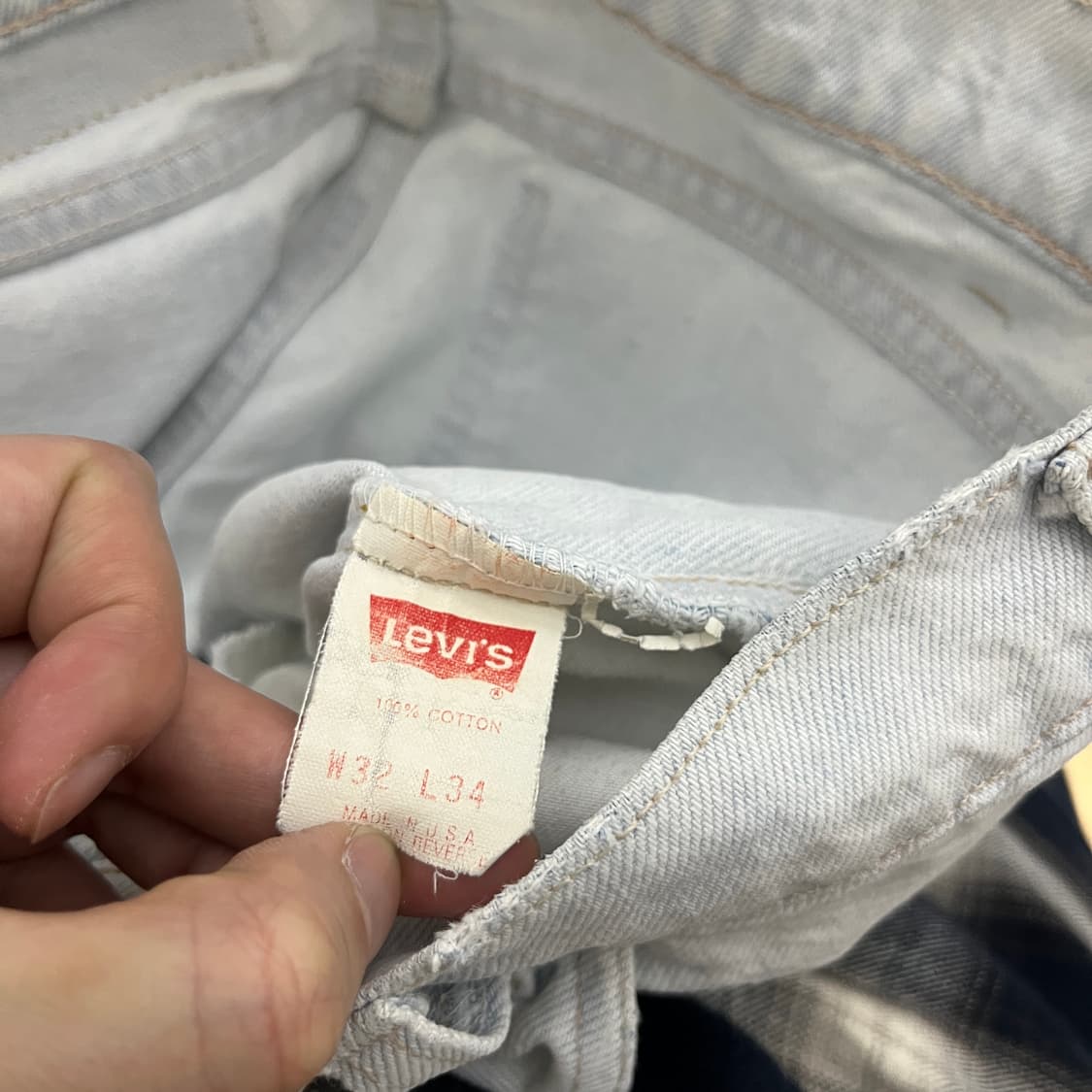 90s USA 리바이스550 오렌지탭[31] 상품이미지6