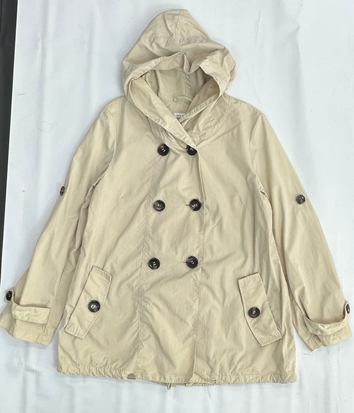 🤍그런지 야상 베이지 자켓 🤍러블리 모리걸 너드걸 봄버 (데미지) 상품이미지2