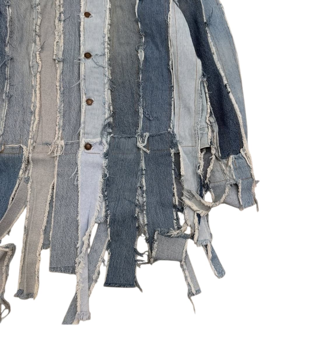 리바이스 데님 해체 리폼 청자켓 F 상품이미지4