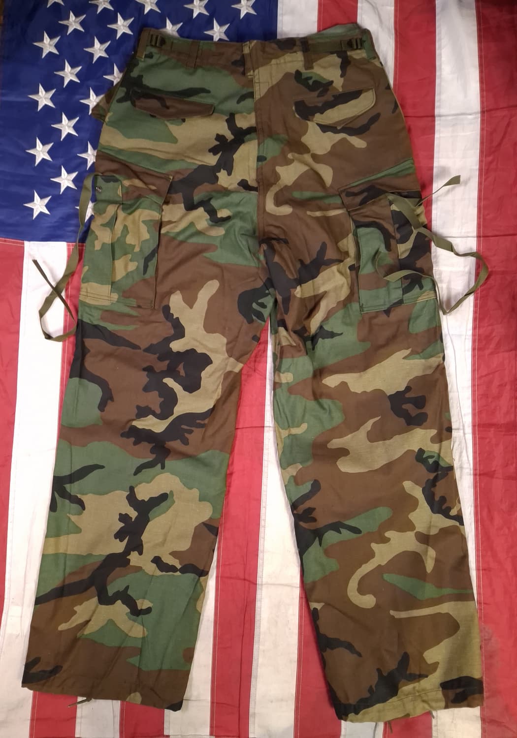 새제품 오리지날 80's 미군 우드랜드 M-65 카고팬츠 상품이미지1