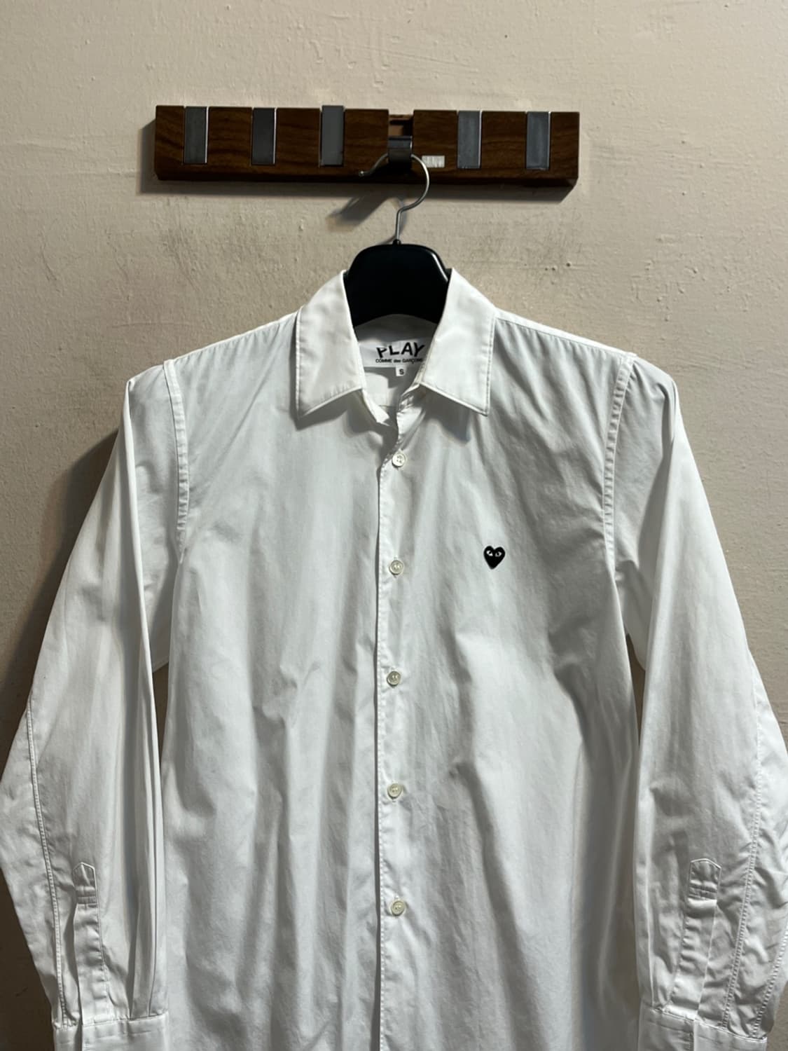 꼼데 가르송 화이트 셔츠 상품이미지2