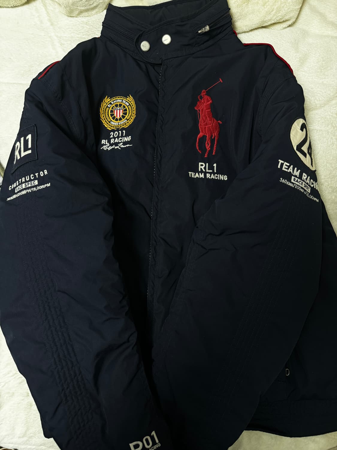 폴로 레이싱 usa 자켓xl 상품이미지1