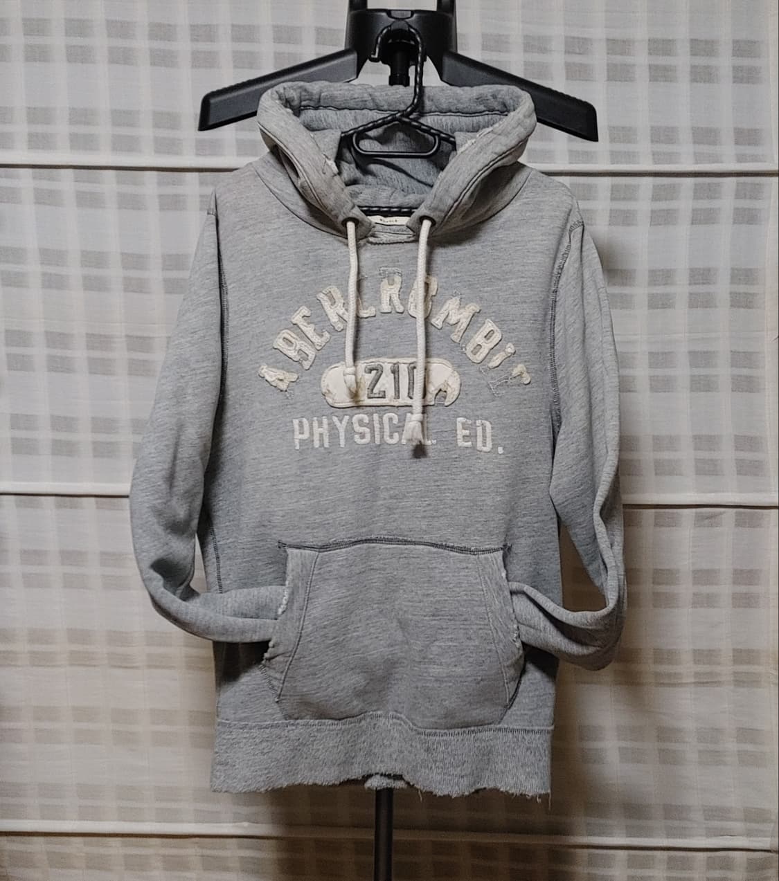 (Abercrombie) 아베크롬비 그레이 후드 M (95~100) 상품이미지1