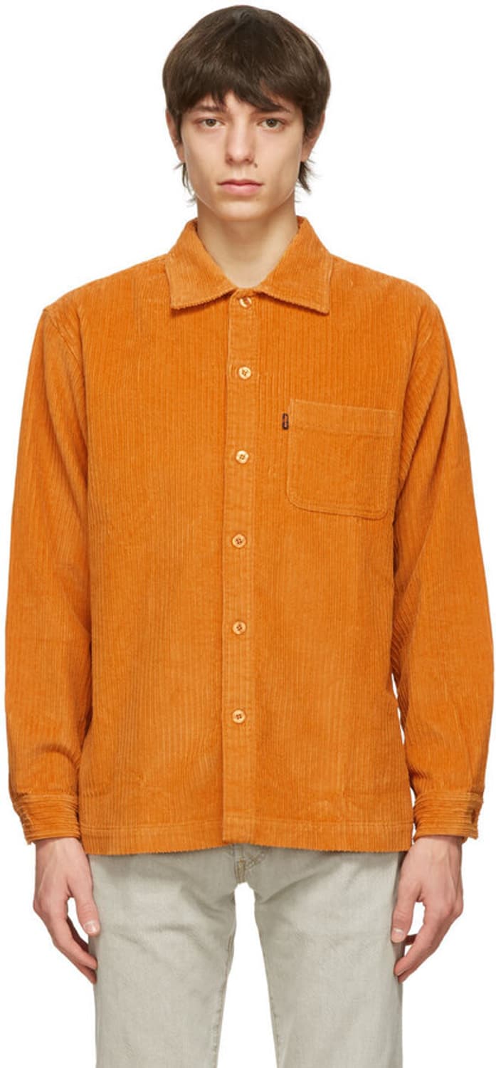 리바이스빈티지클로딩 Lvc Cord Shirt Golden Oak M 상품이미지9