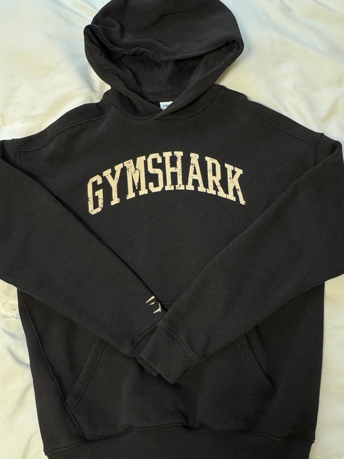 짐샤크 컬리지 로고 오버핏 후드 s 상품이미지1