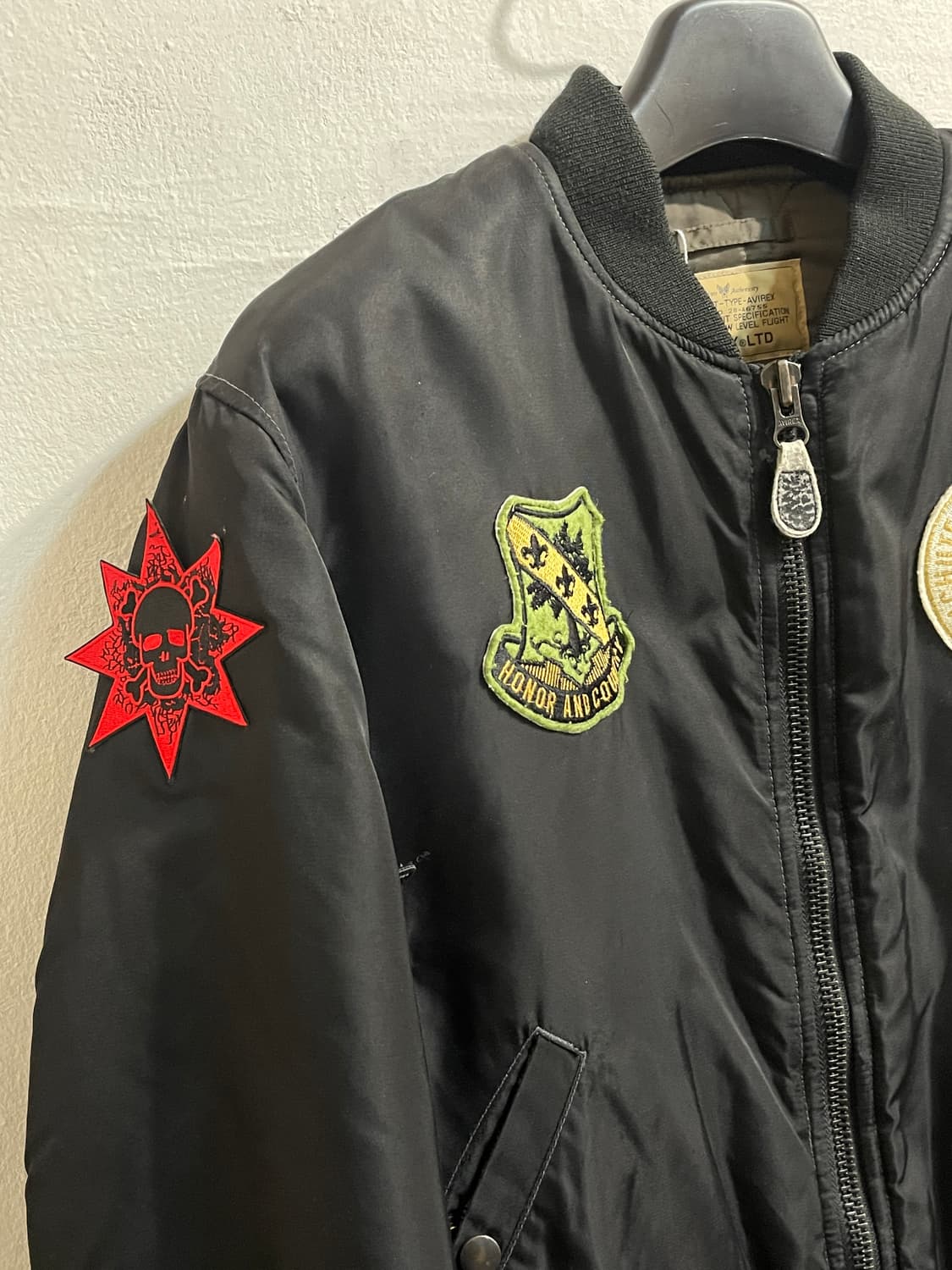 리바이스 리워크 패치 MA-1 플라이트 자켓 상품이미지4