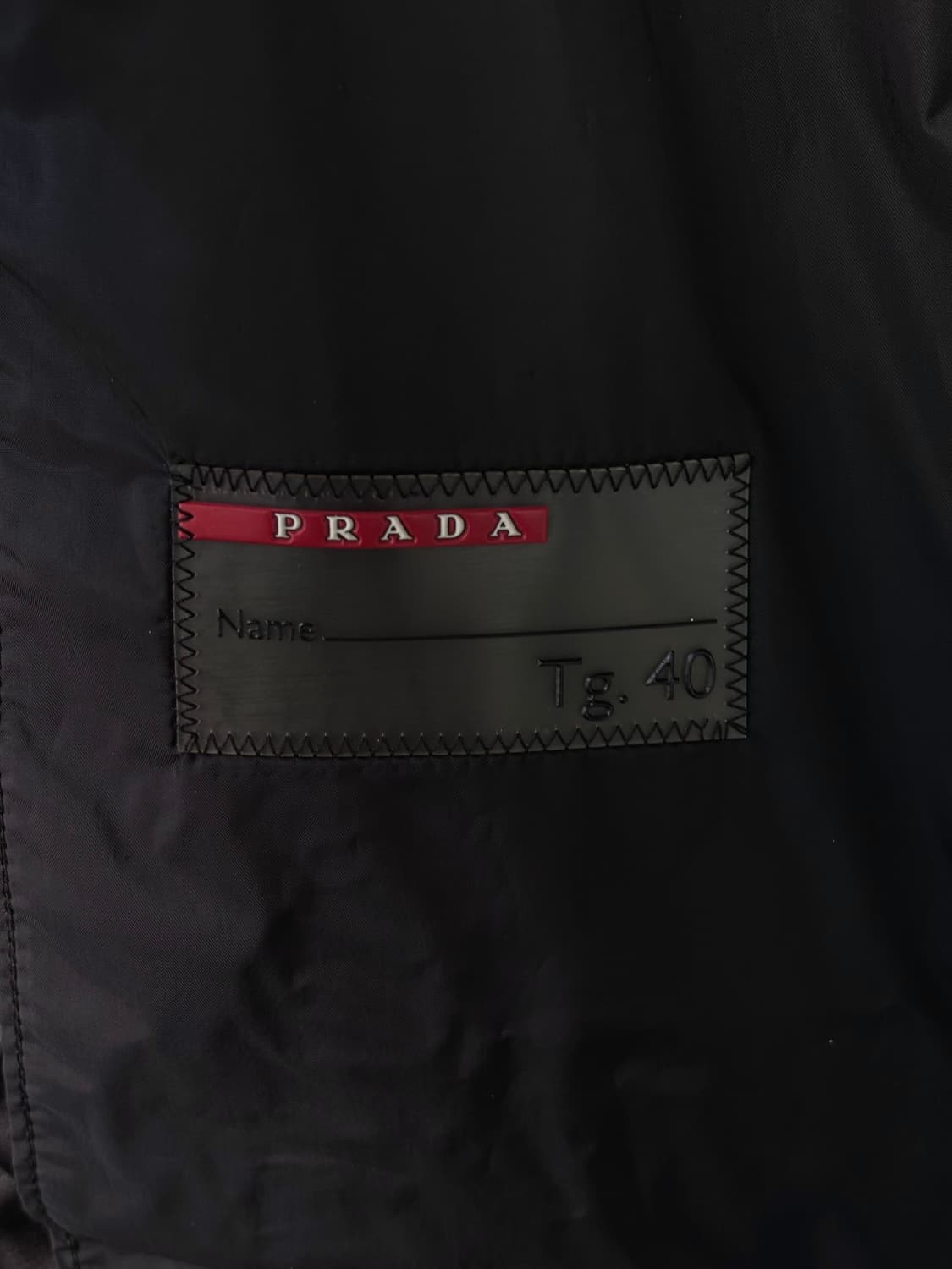 프라다 하이넥 블루종  상품이미지7