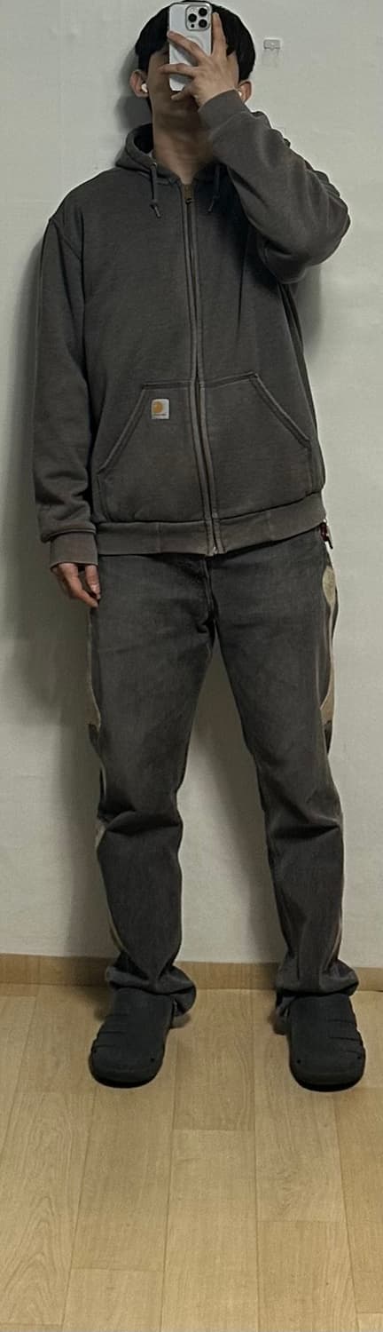 칼하트 써멀 후드집업 상품이미지5