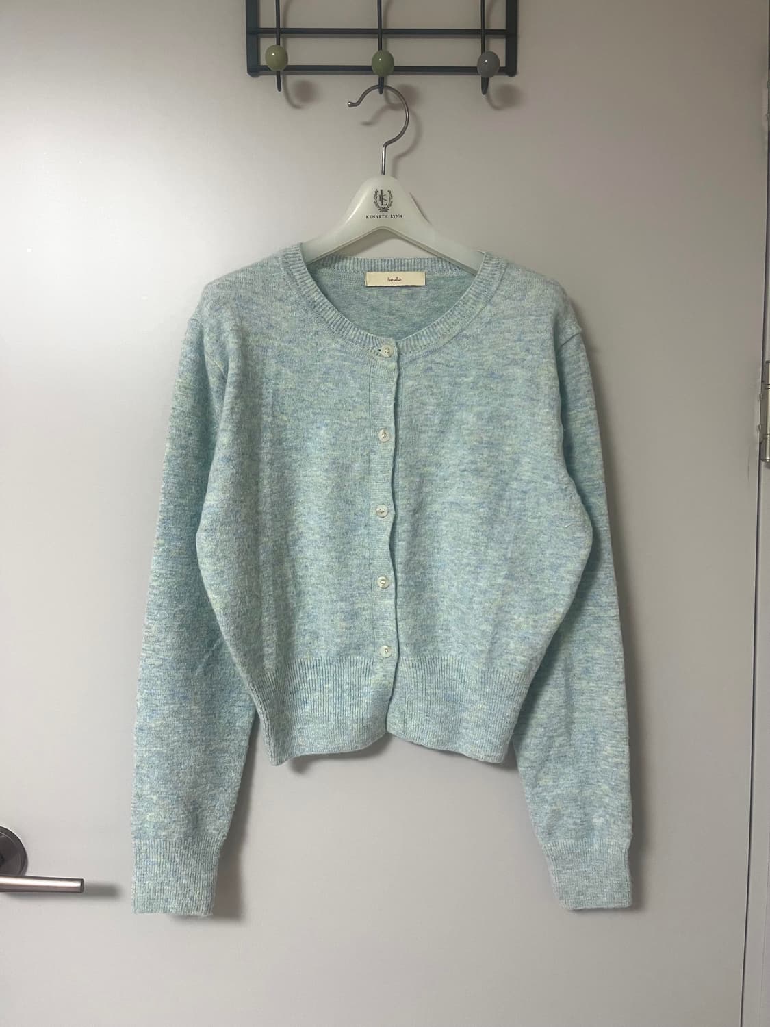 하늘색 가디건 상품이미지1