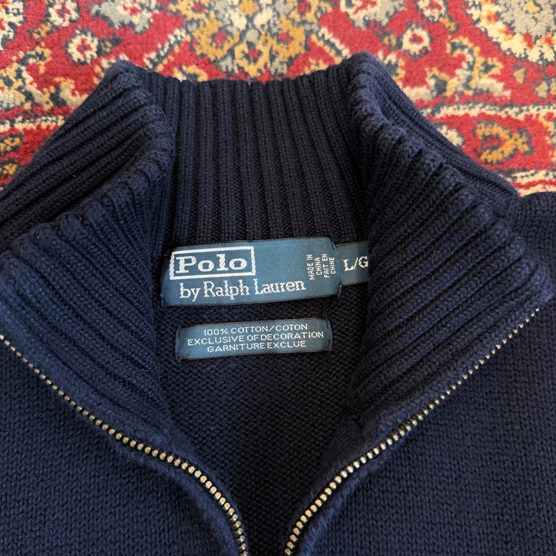 폴로 랄프로렌 헤비코튼 쿼터집 [ 100-105 ] 상품이미지6