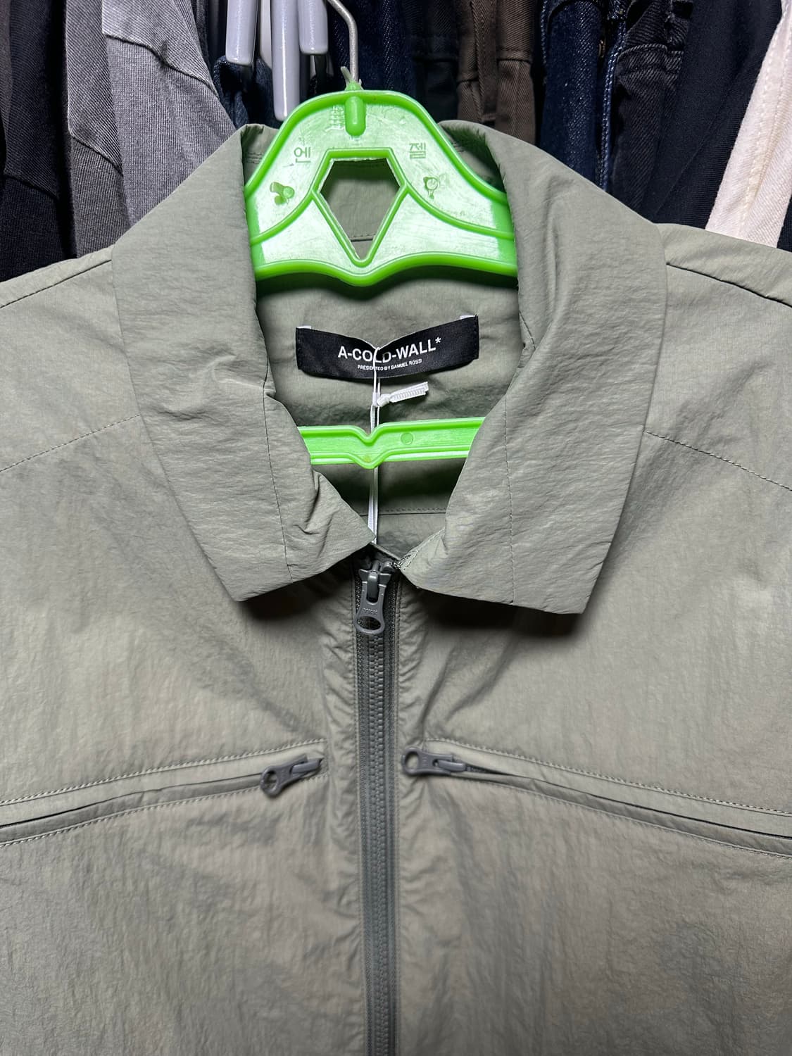 어콜드월 가우시안 셔츠자켓  상품이미지2