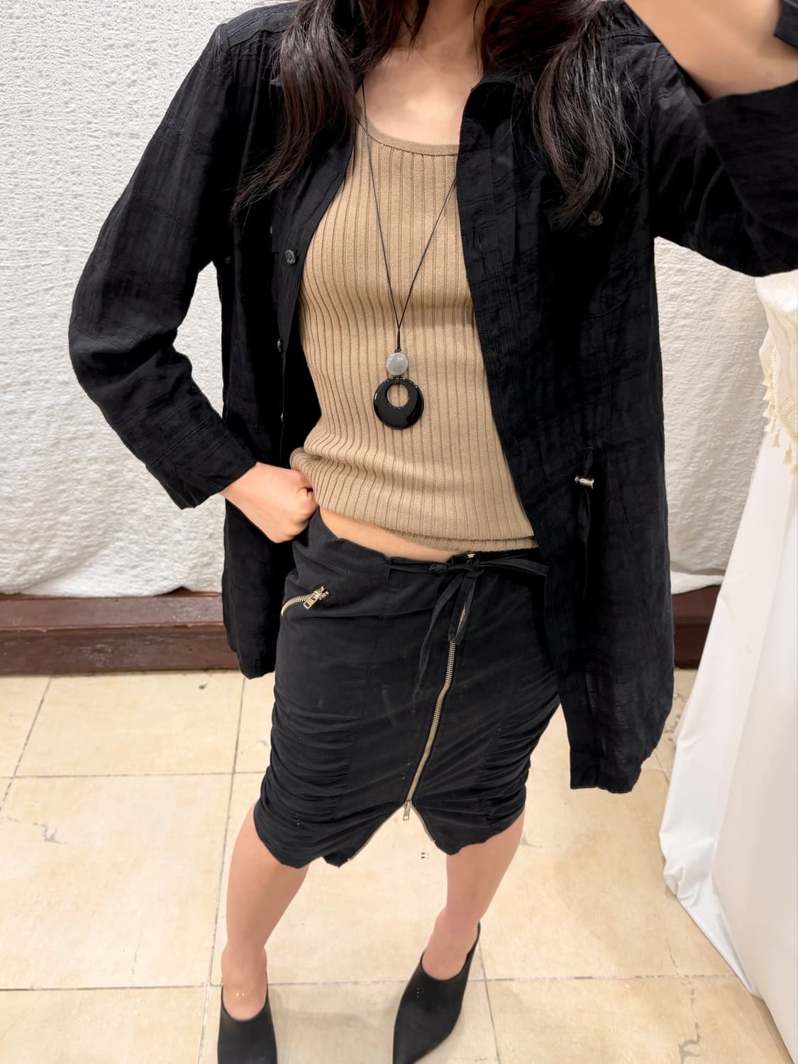 Noir Breeze Shirt Jacket 상품이미지2