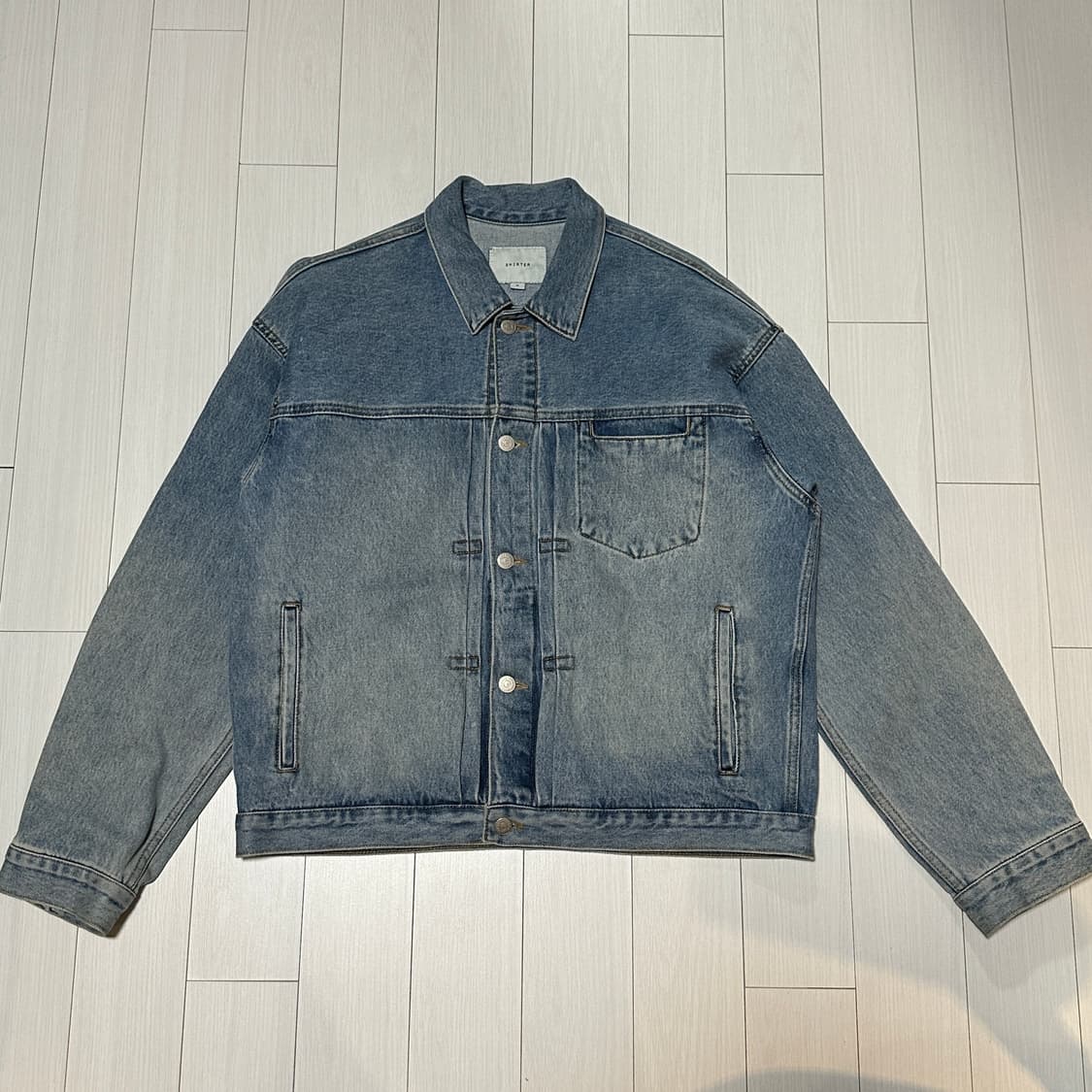 셔터 타입1 데님 자켓 상품이미지2
