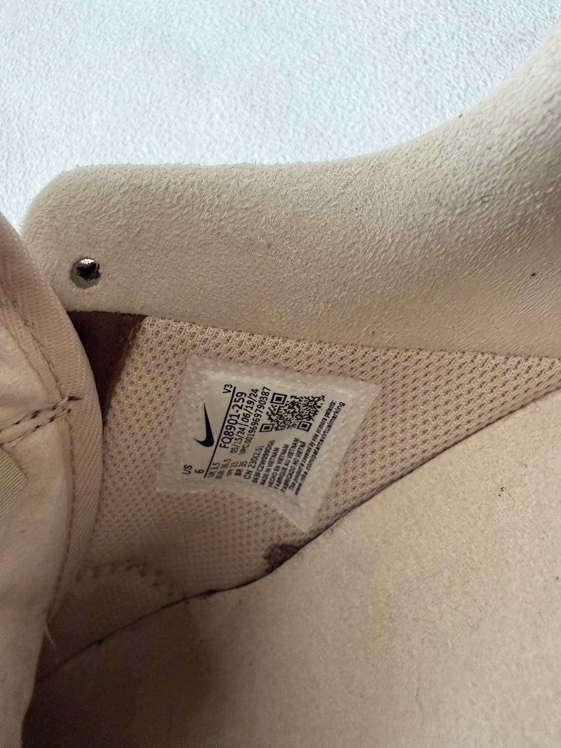 [230]나이키(NIKE) 스웨이드 브라운 포스로우 상품이미지10