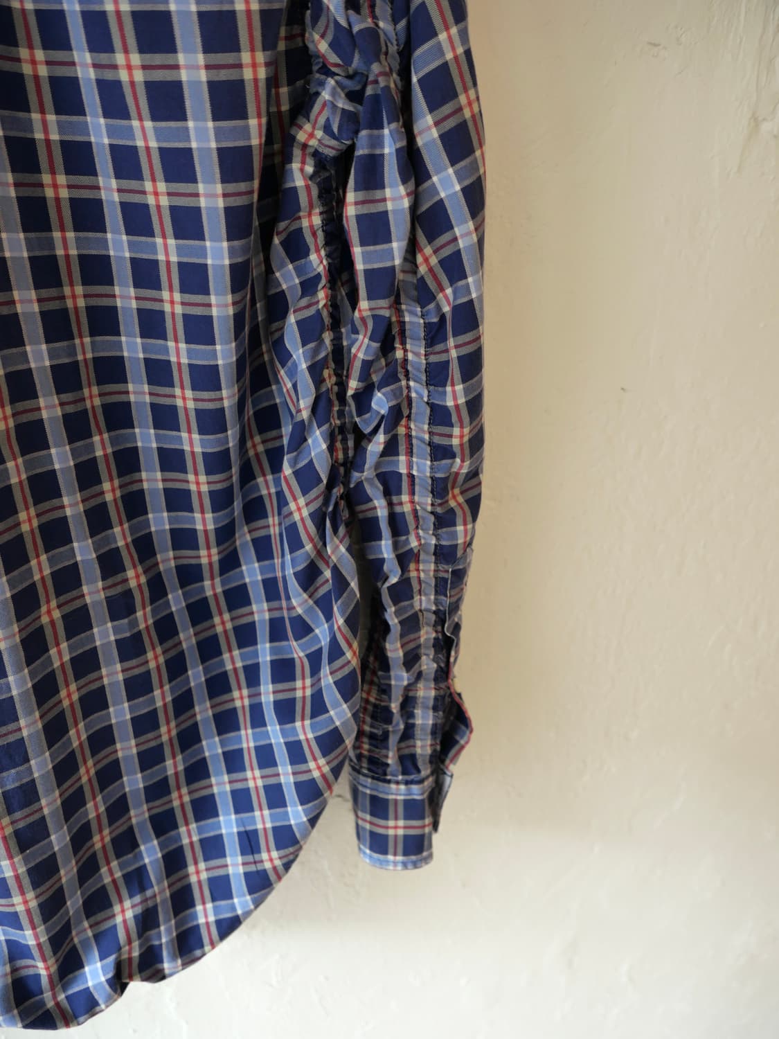 준야 와타나베 셔링 체크 셔츠 상품이미지5