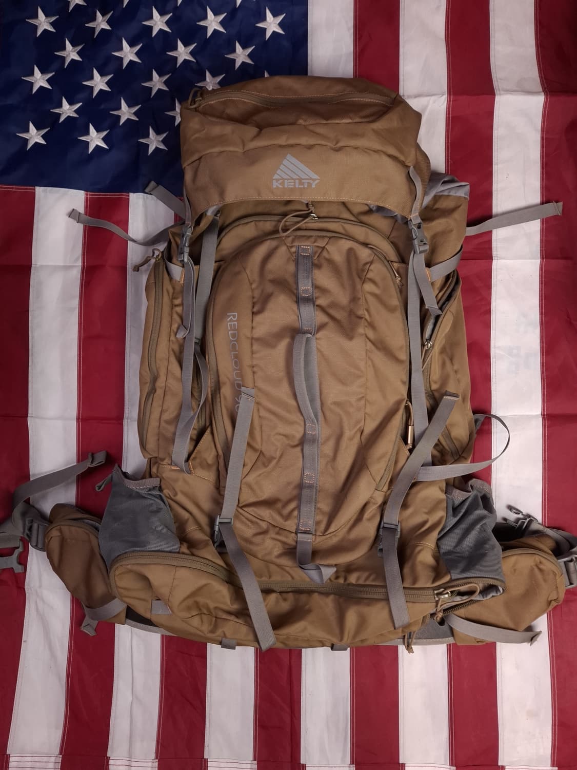 오리지날 켈티 밀리터리 라인 레드클리우드 대형배낭 상품이미지2