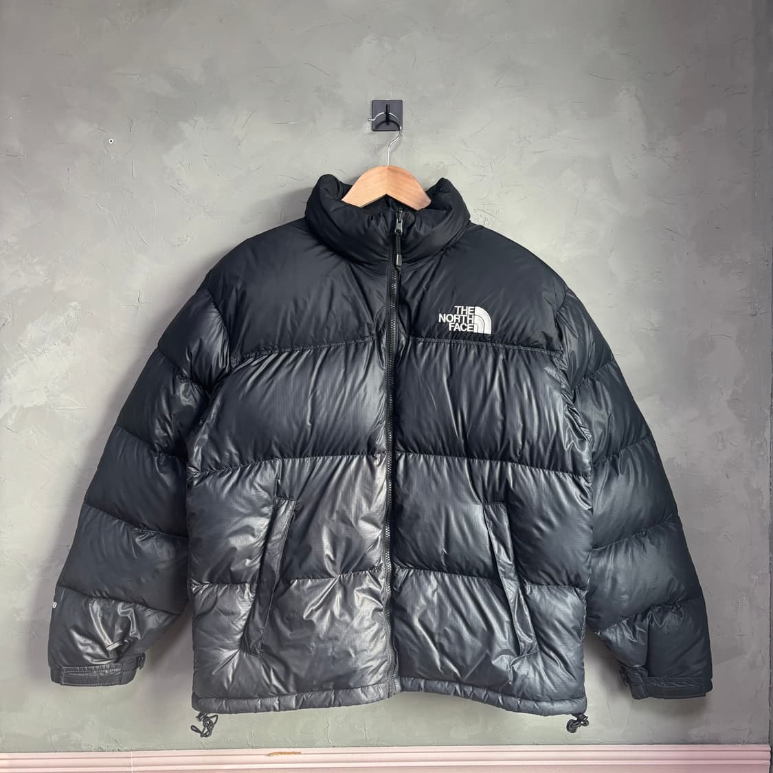 노스페이스 700 눕시 구스다운 패딩 블랙 상품이미지1