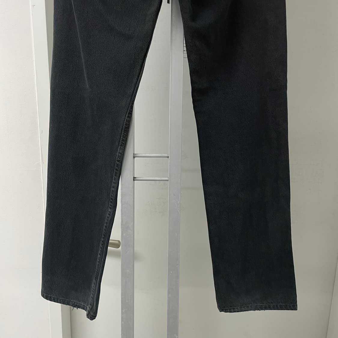 리바이스 501 블랙 데님 팬츠 W28 L34 상품이미지3