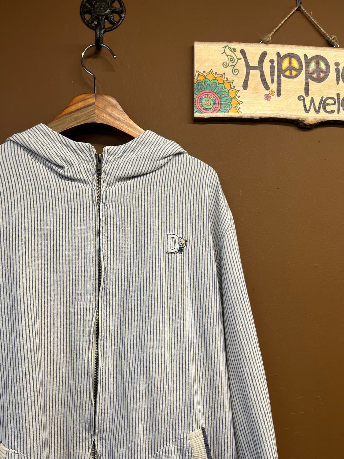 drugstores 스트라이프 후드집업 상품이미지4