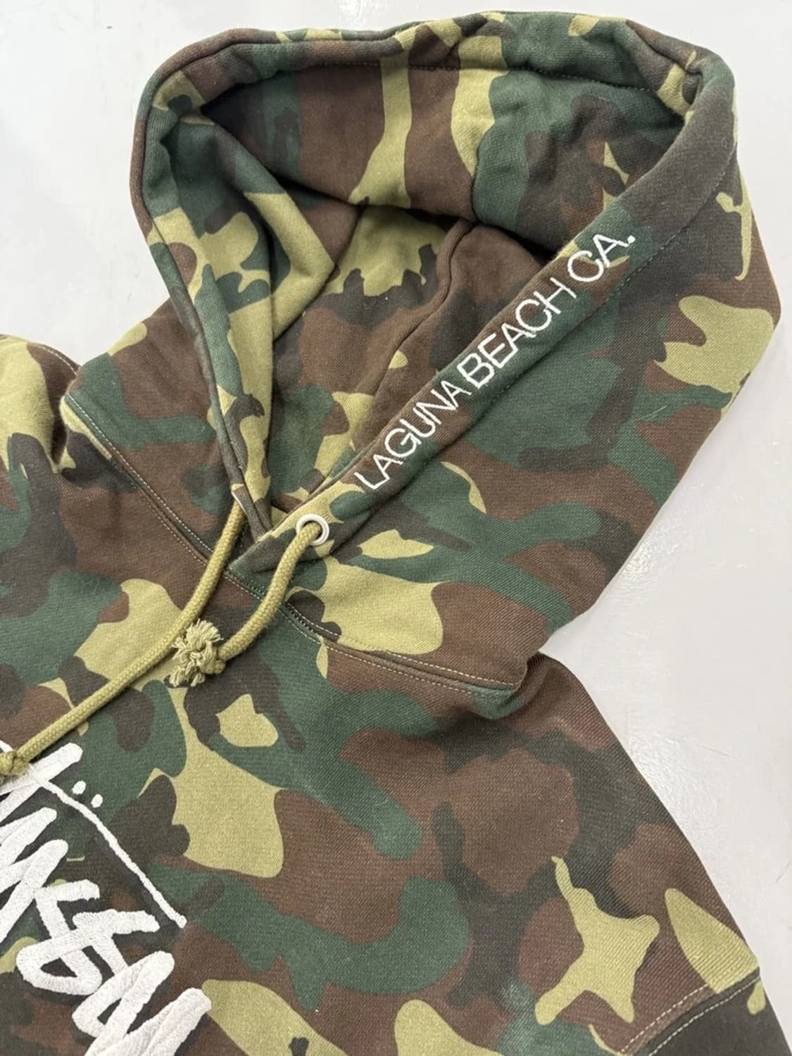 Stussy Laguna Beach Camo Hoodie 상품이미지7