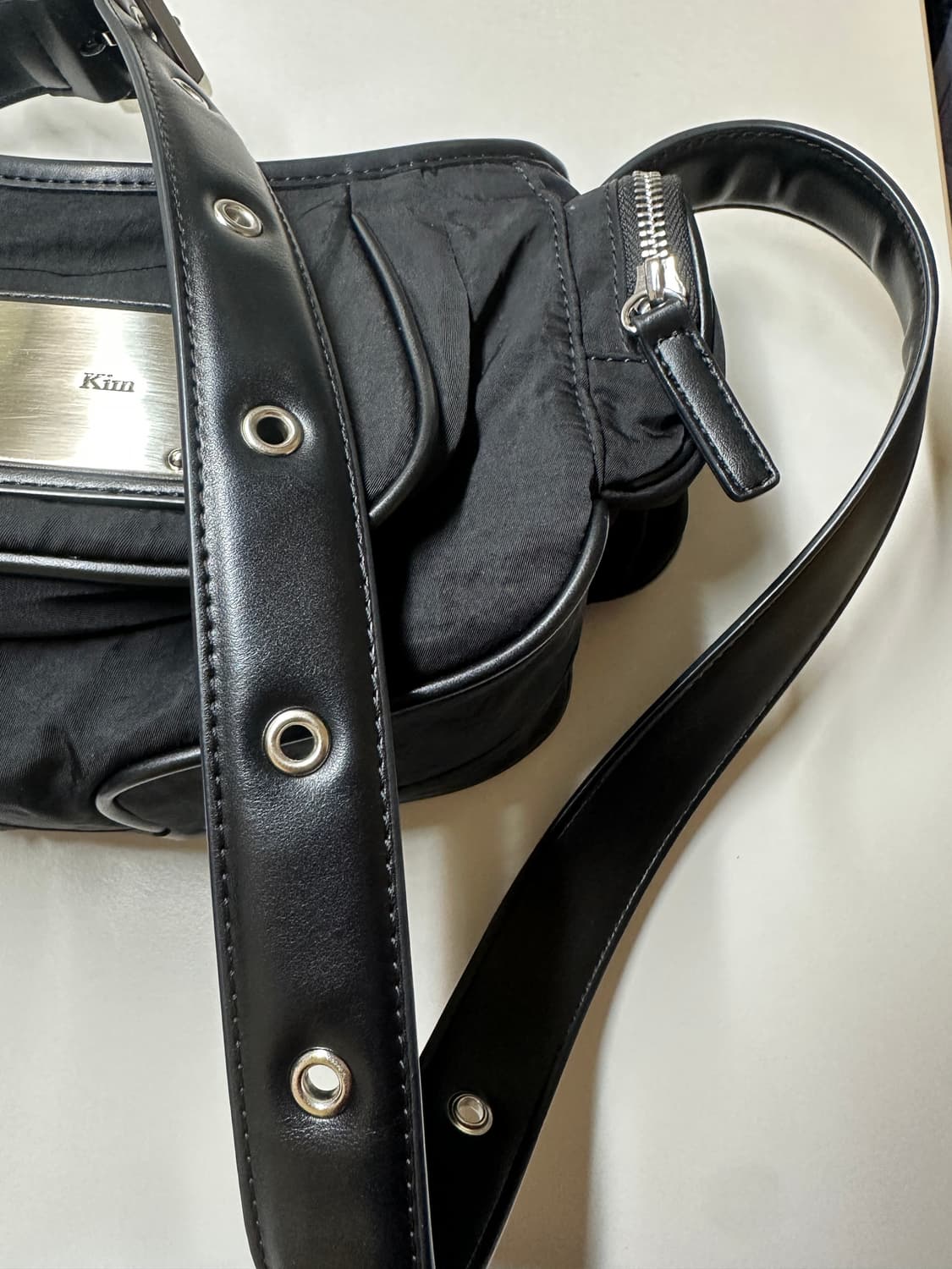 마땡킴 라운드백 블랙 상품이미지3