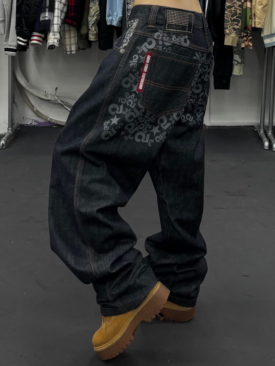 FUBU 푸부 올드스쿨 데님팬츠 상품이미지2