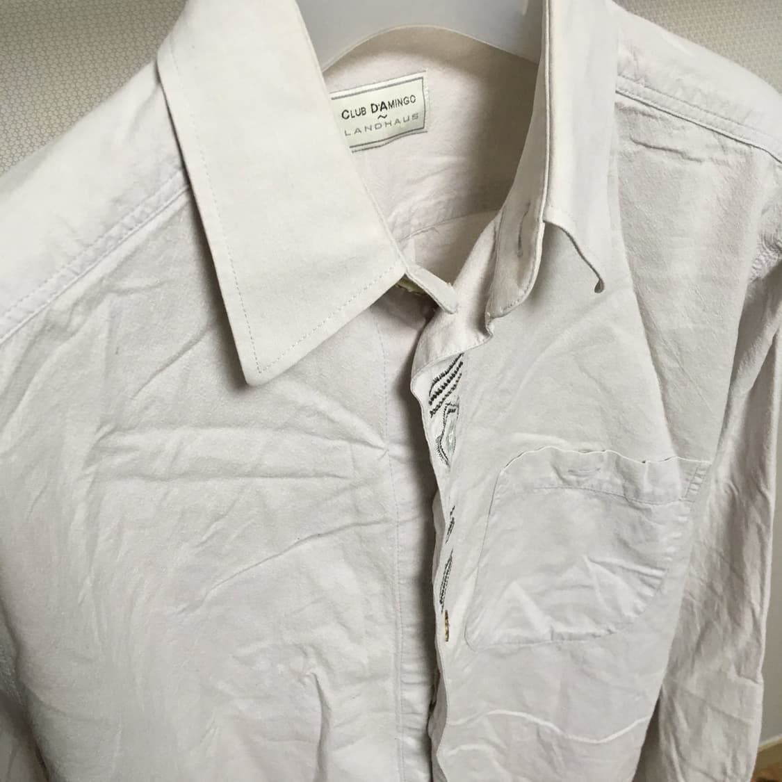 Trachten Embroidered Shirt 상품이미지3