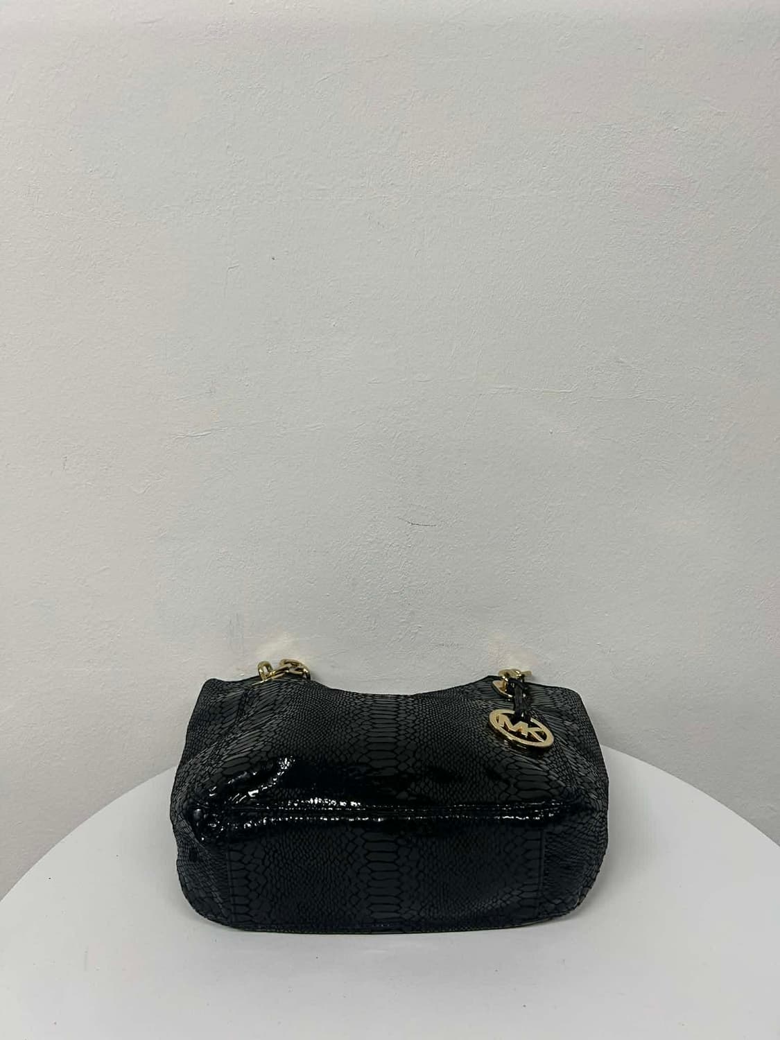 마이클코어스 빈티지 파이톤 체인 호보백 숄더 토트백 상품이미지5