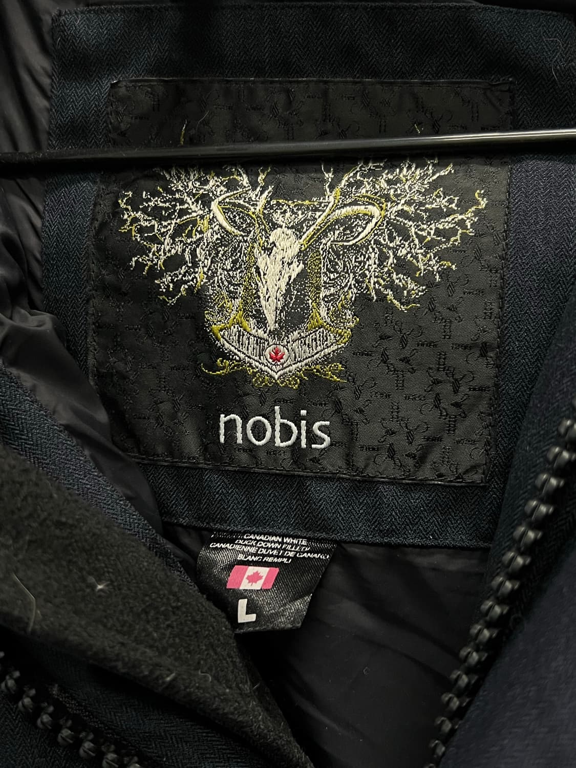 노비스 야테시 패딩 네이비 상품이미지5