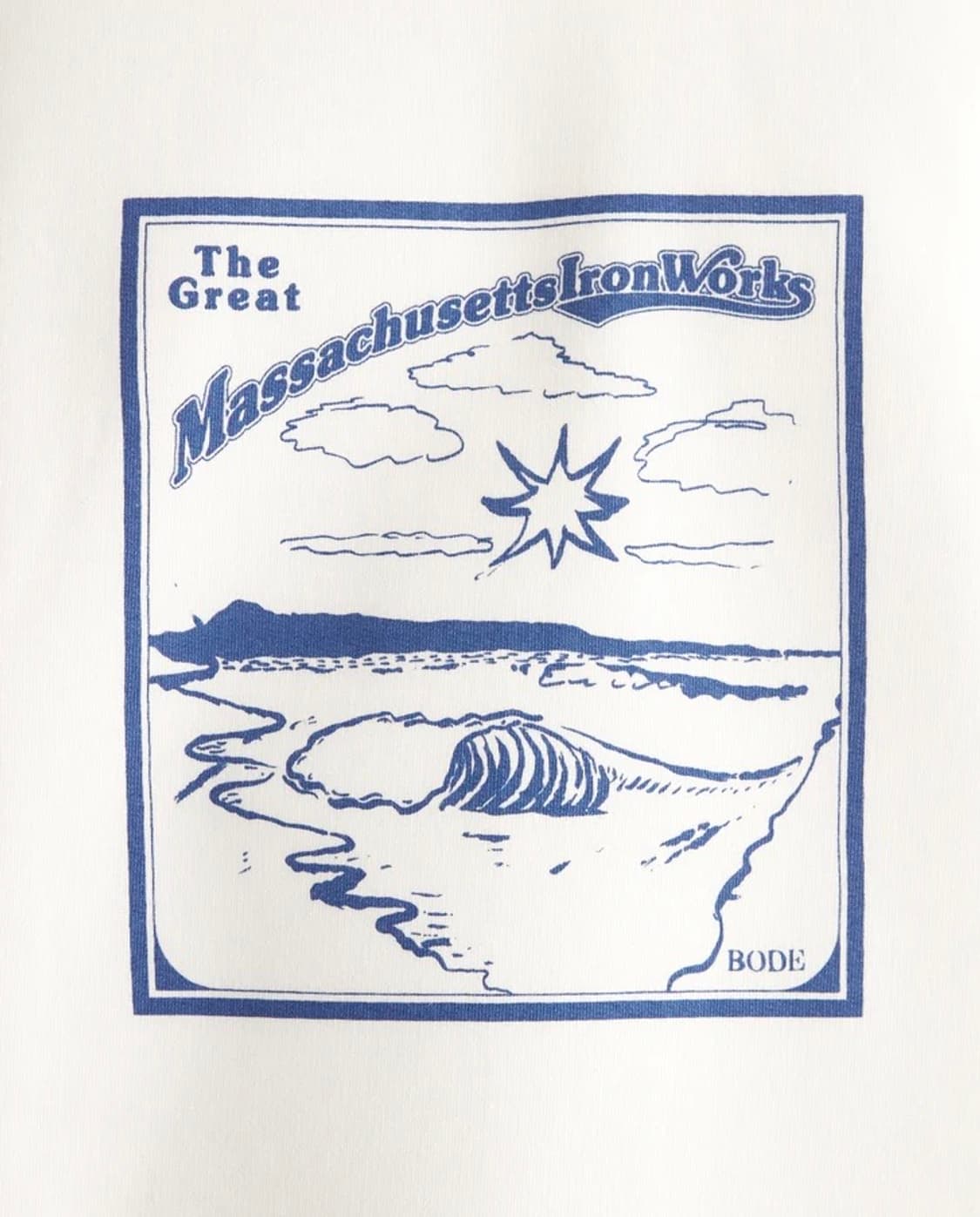 [L] Bode 보디 아이언워크 맨투맨 상품이미지9