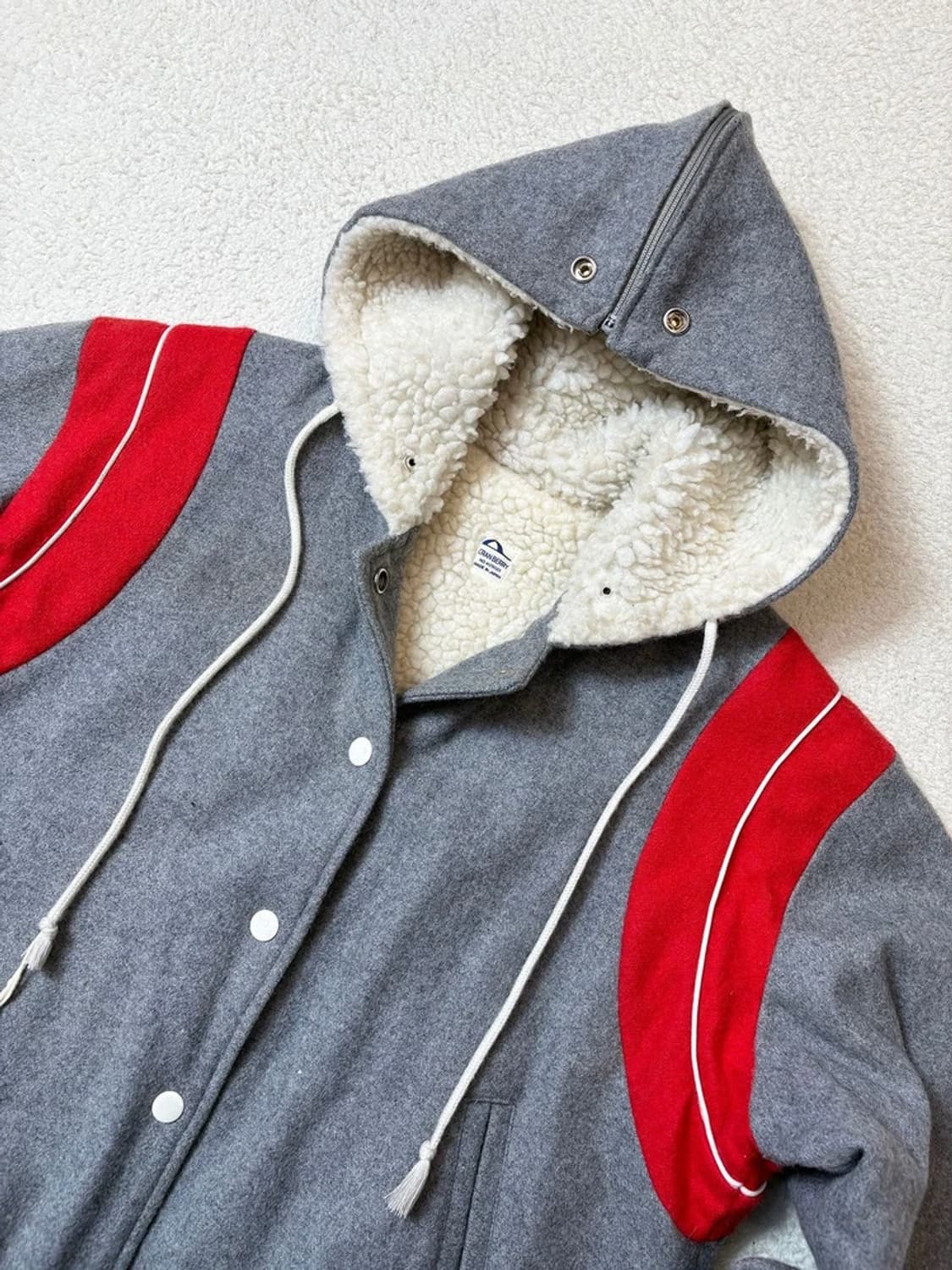 크랜베리 00's 재팬 후디 바시티 자켓 PN6465 상품이미지3