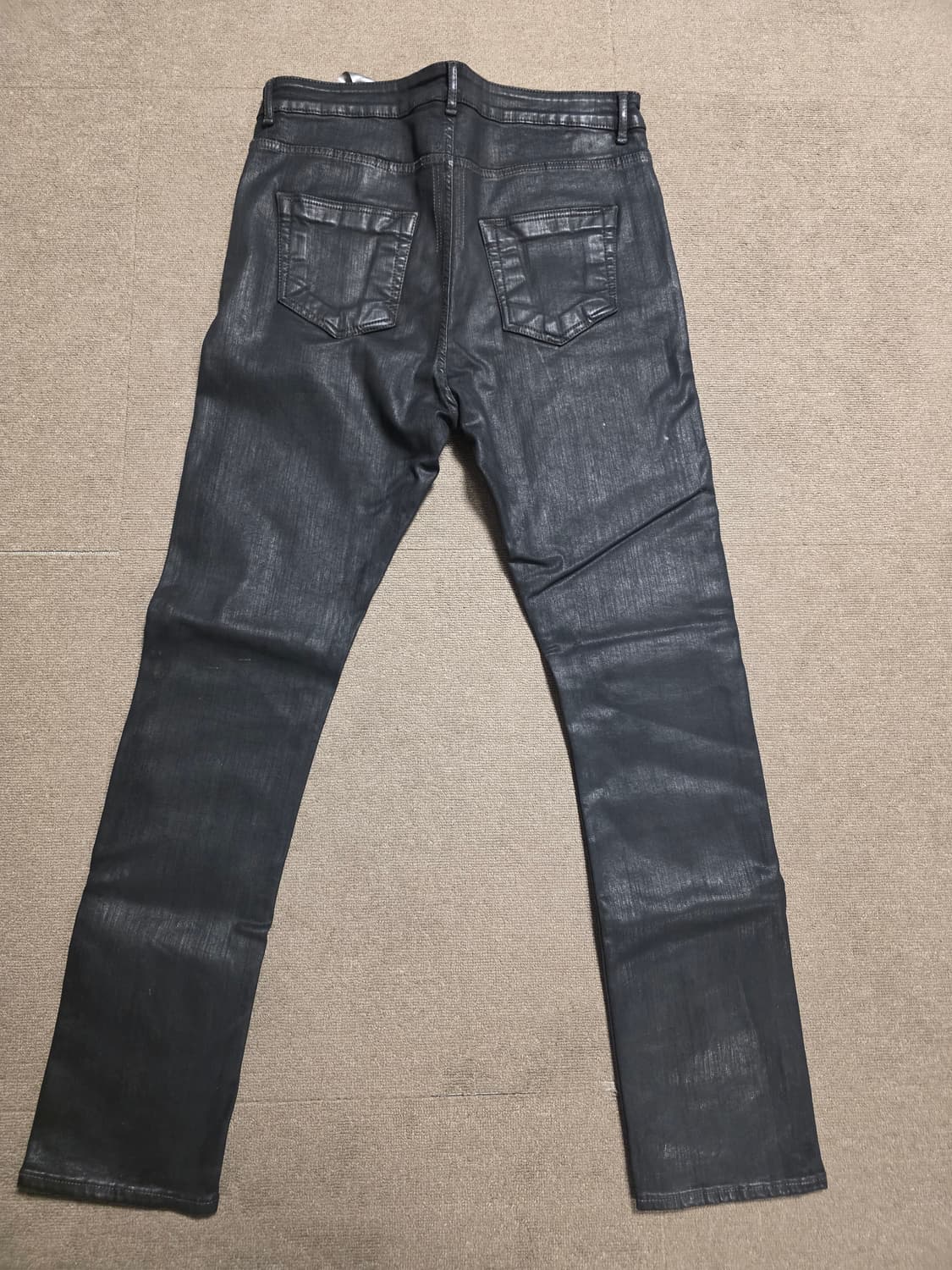 [32x32] 릭오웬스 디트로이트 블랙왁스진 상품이미지2