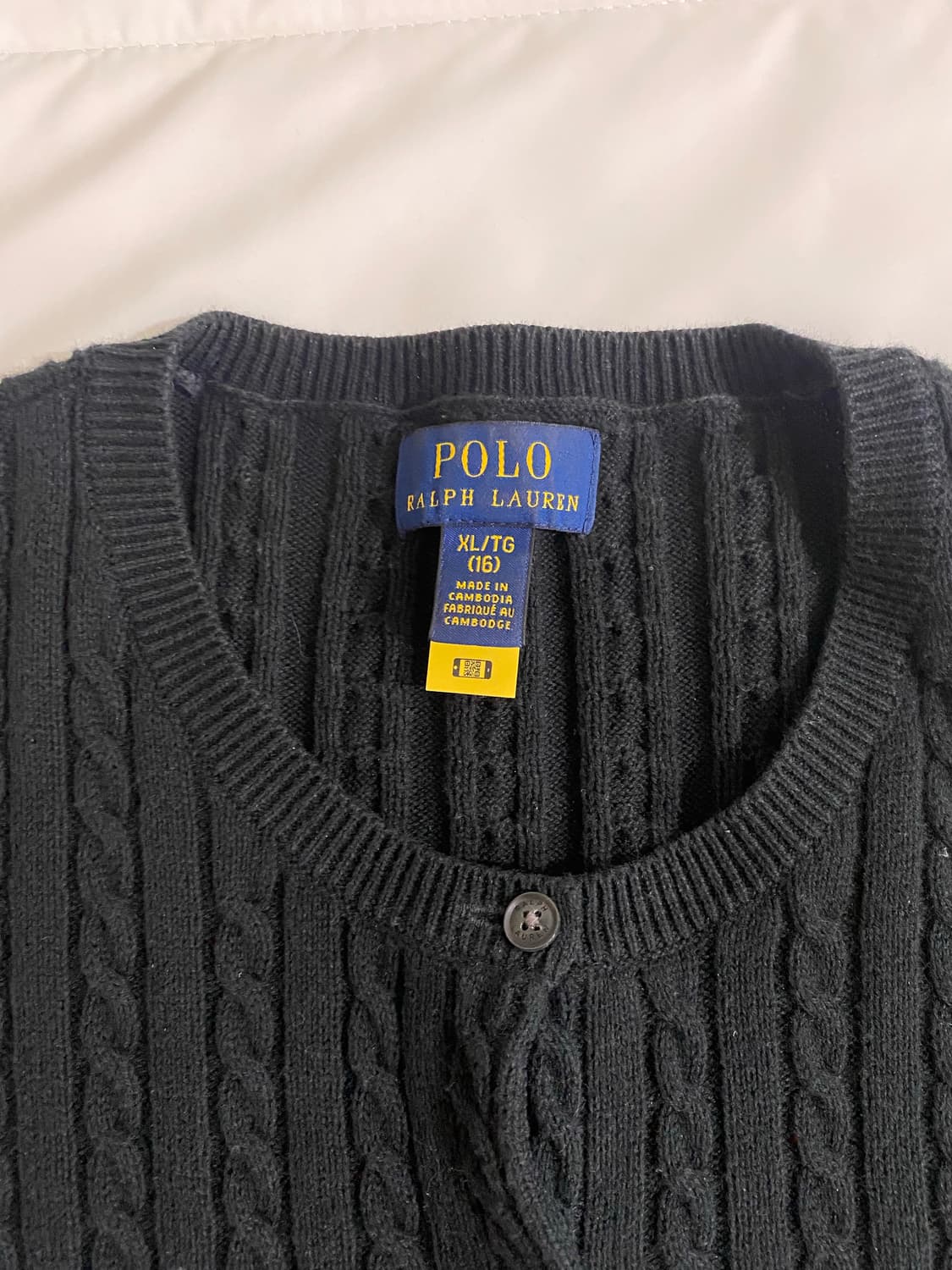 폴로 니트 가디건 상품이미지2