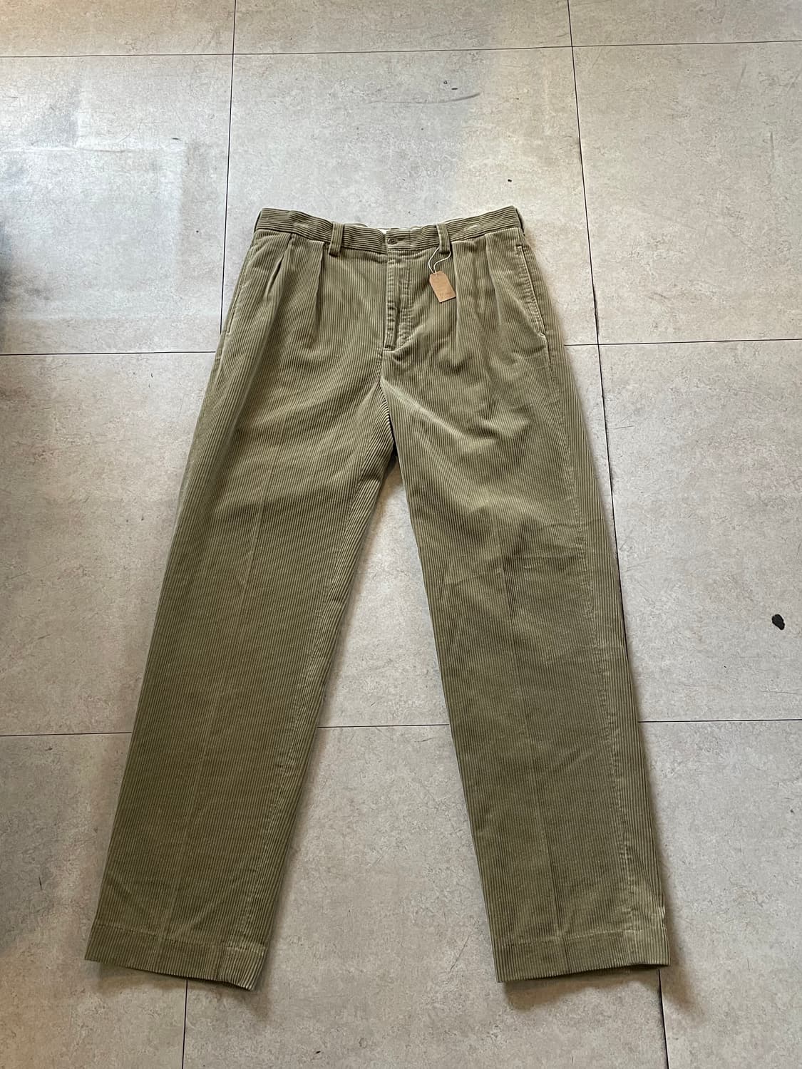 폴로 랄프로렌 카키 코듀로이 골덴 팬츠 상품이미지2