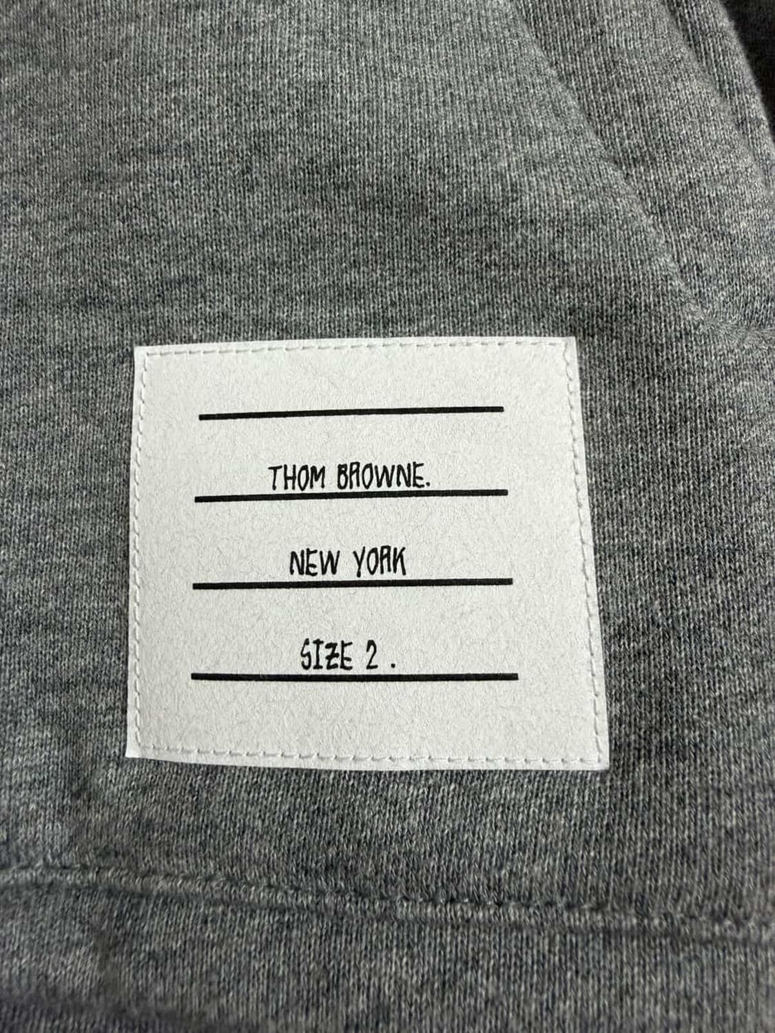 톰브라운 그레이 사바 후드집업 상품이미지3