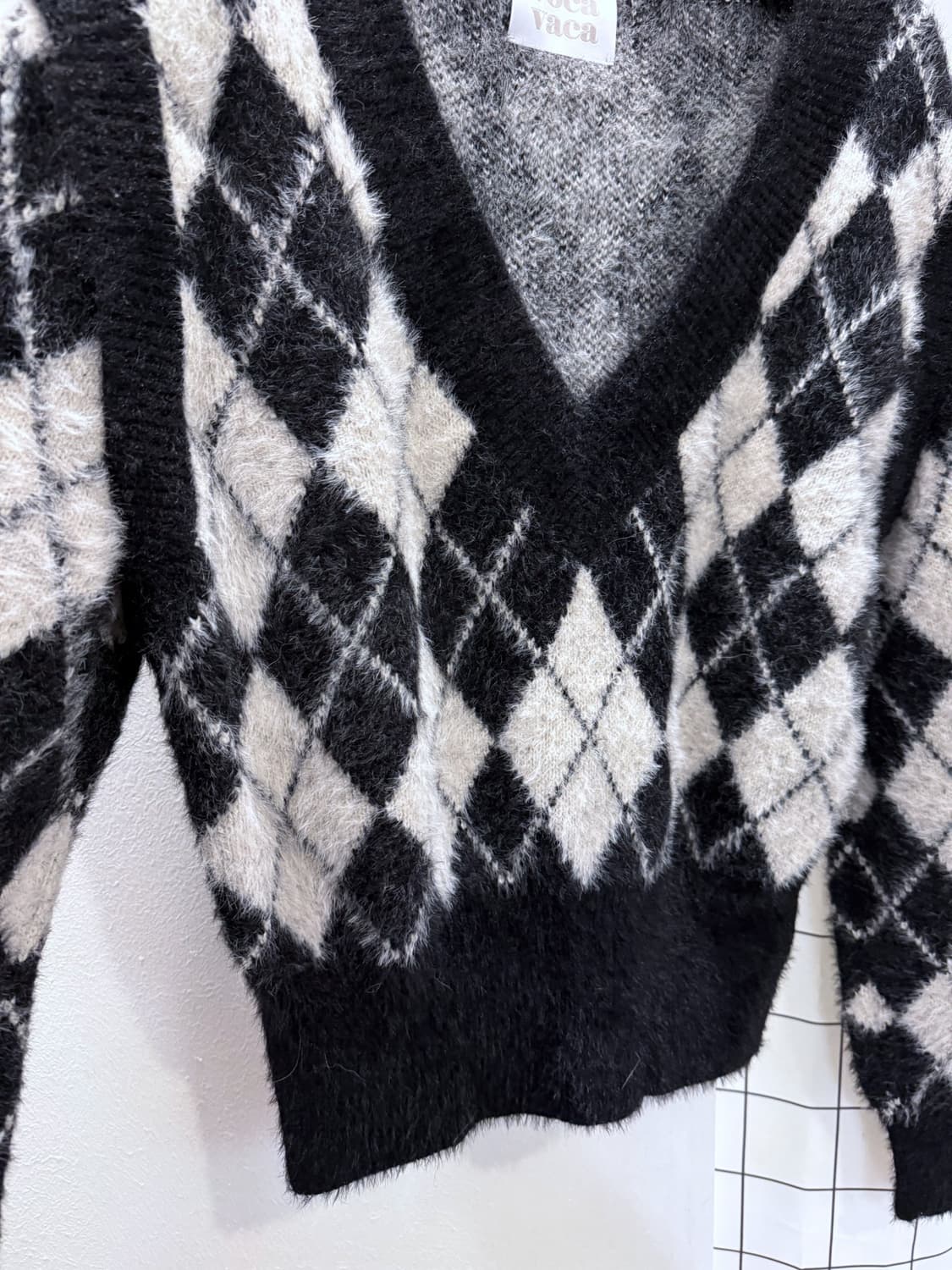 보카바카 트랜스폼 아가일니트  상품이미지3