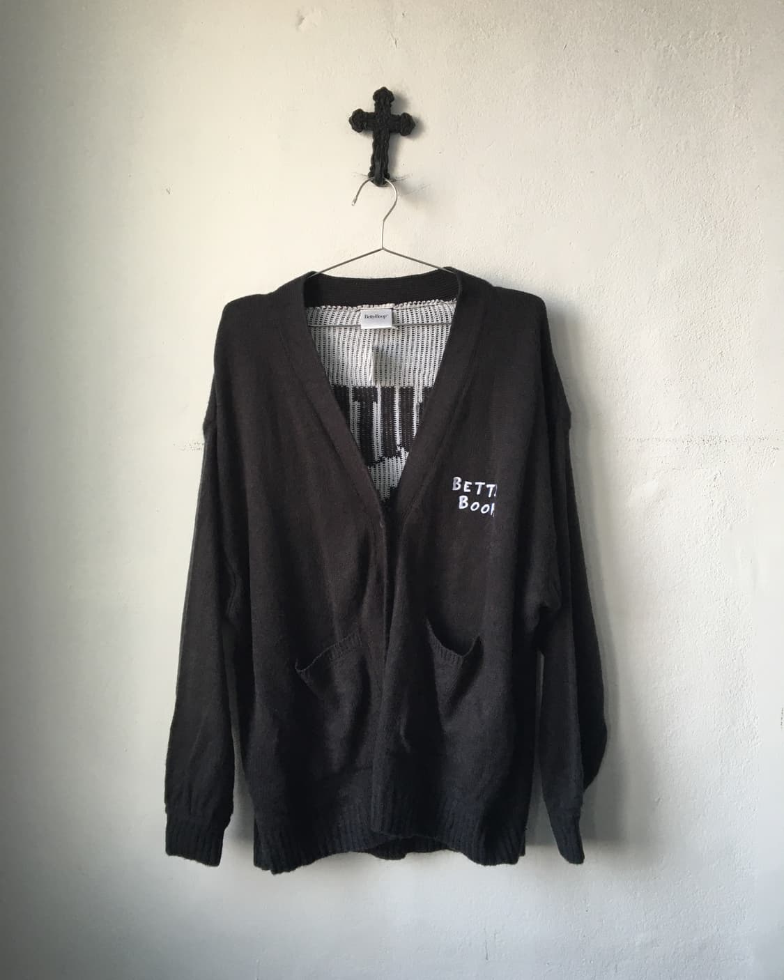 Betty boop knit cardigan 상품이미지2