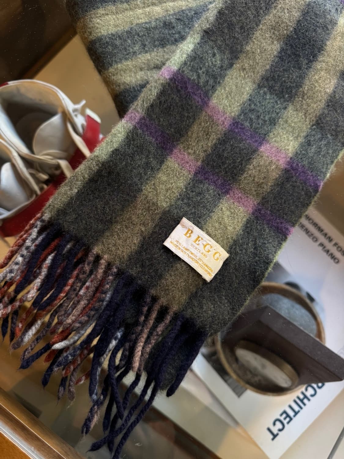 Begg 캐시미어머플러 상품이미지5