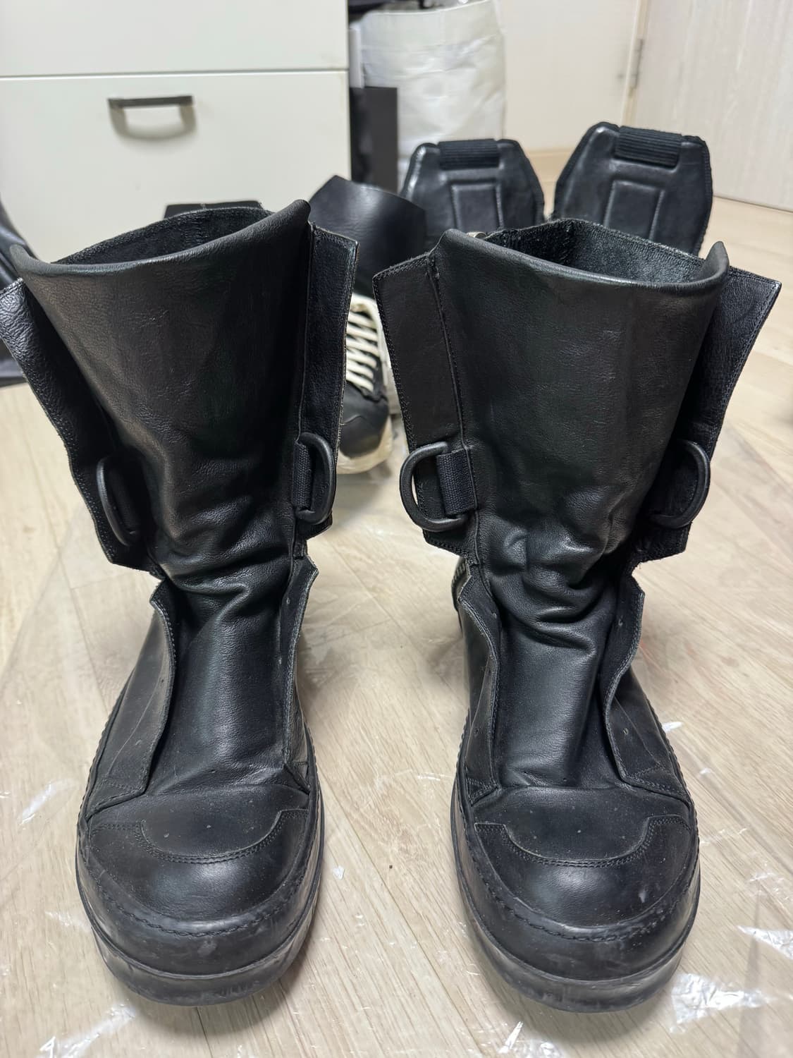 릭오웬스 블랙 라몬즈 상품이미지2