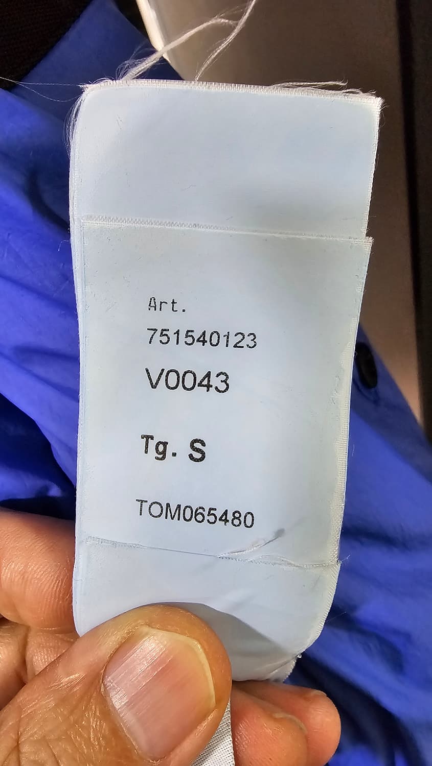 스톤아일랜드 크링클랩스 덕다운 후디 자켓 블루 S(95) 상품이미지7