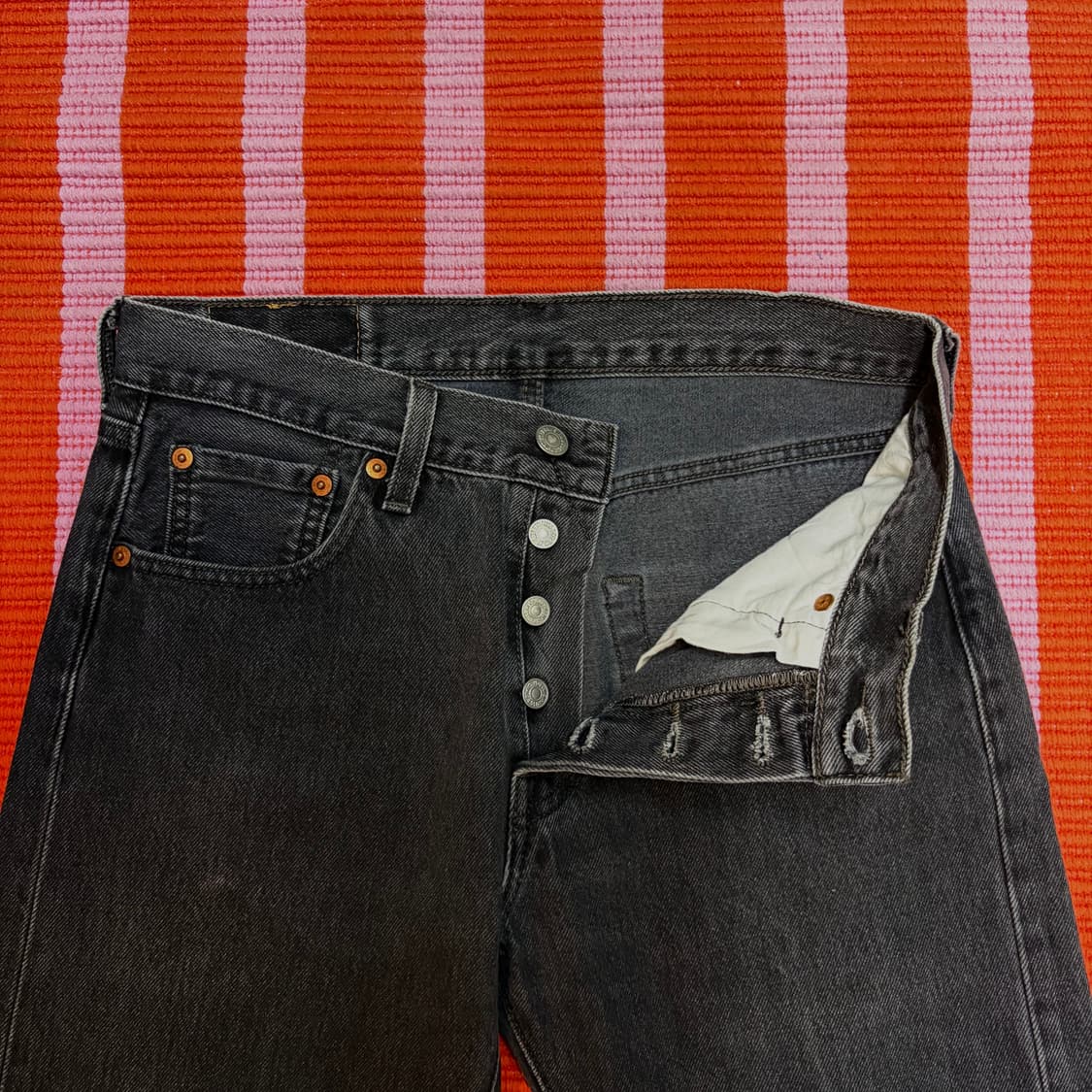 리바이스 501 블랙 데님 (30) 상품이미지6