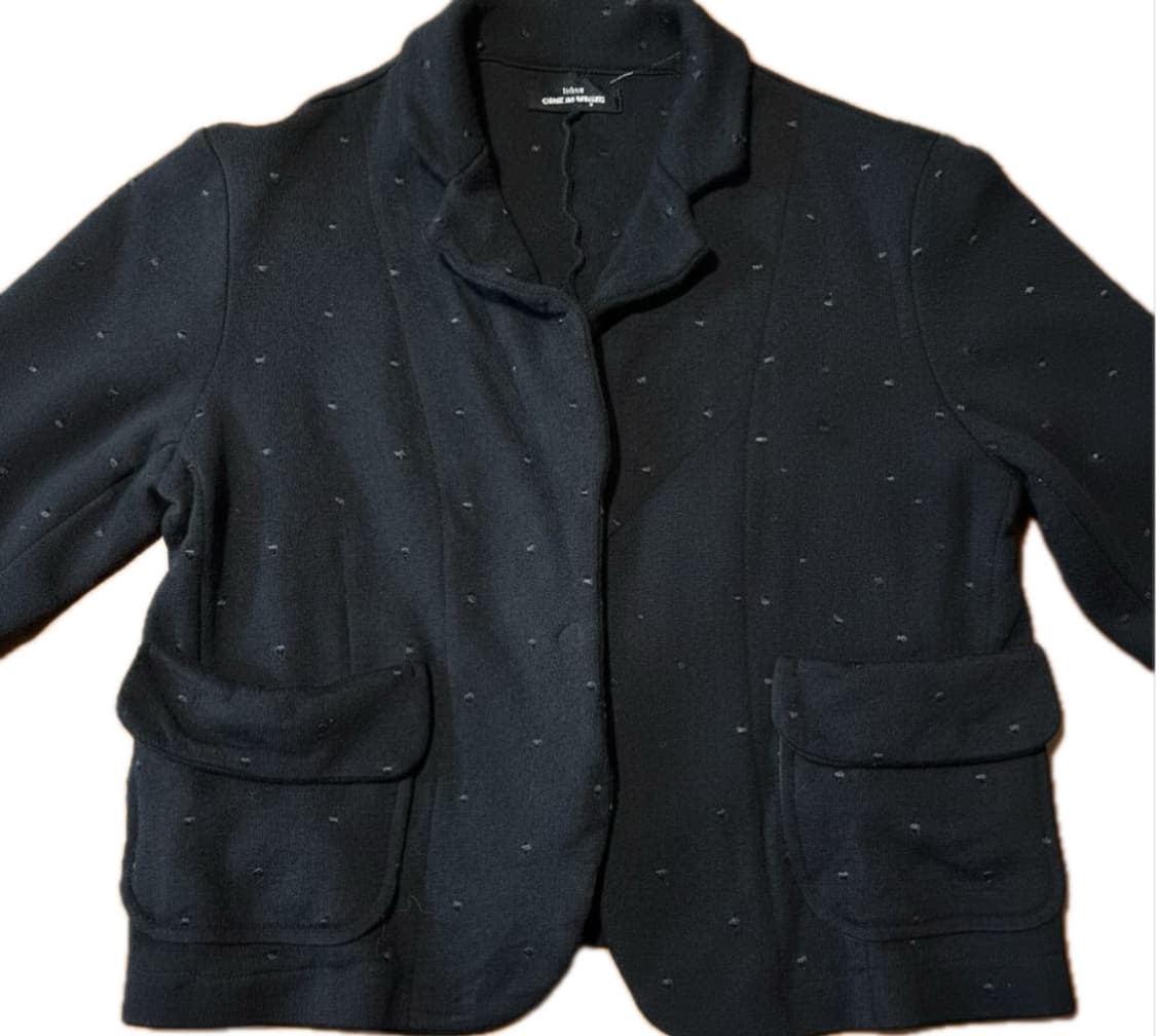 Tricot Comme des Garcons Dot Knit Jacket 상품이미지1