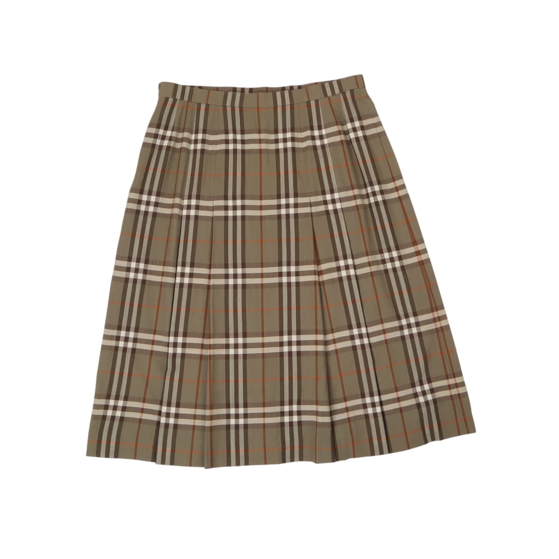 버버리 노바체크 울 스커트 상품이미지4